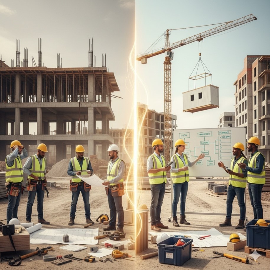 The link between Human-Centric Change Management and Behavioural Dynamics for Construction Industry